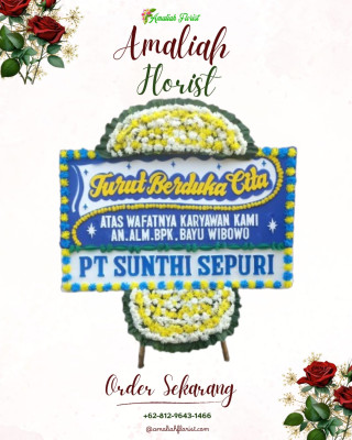 Papan Bunga Duka di Jaweten