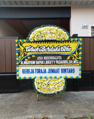Papan Bunga Duka di Jaweten