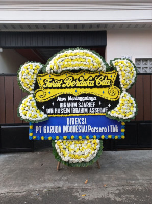 Papan Bunga Duka di Jaweten