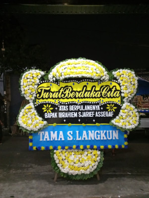 Papan Bunga Duka di Jaweten